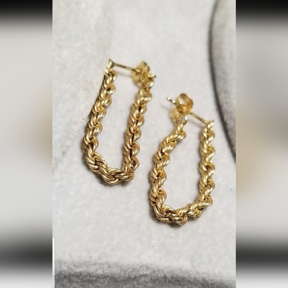 Ross-Simons | Jewelry | Ross Simons 4k 14kt Yellow Gold 1 Rope Design ...